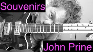 Souvenirs  John Prine  Complete Guitar Tutorial with Tabs [upl. by Mcmillan79]