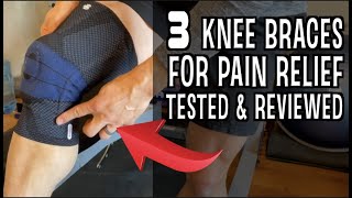 Review I Tried 3 Knee Braces for Pain Relief [upl. by Box144]