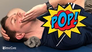 The BEST Neck Self Mobilization Stretch [upl. by Manley]