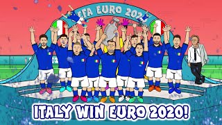 🏆Italy Win Euro 2020🏆 Italy vs England Final Penalty Shootout Penalties 32 11 Highlights [upl. by Ailegnave278]