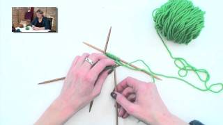 Knitting Help  Getting Started with DPNs [upl. by Aleibarg]