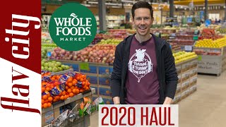 The HEALTHIEST Things To Buy At The Grocery Store  EPIC Whole Foods Haul [upl. by Etta121]