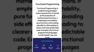 Functional Programming [upl. by Coucher]