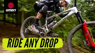 How To Ride Any Drop Off On Your MTB  Mountain Bike Skills [upl. by Mirelle986]