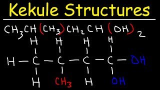 Kekule Structures and Condensed Structures [upl. by Gale]