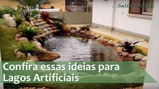 Lagos Artificiais  Confira essas ideias [upl. by Chafee156]