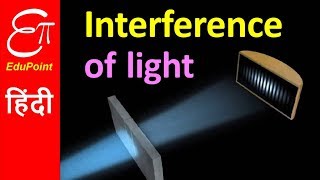 INTERFERENCE of Light  YOUNGS DOUBLE SLIT Experiment  explained in HINDI [upl. by Carissa732]