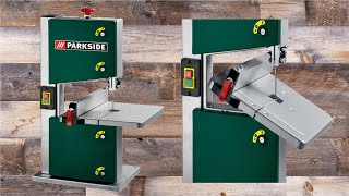 Parkside Bandsaw PBS 350 A1 Unboxing Review PART 1 [upl. by Anaiq]