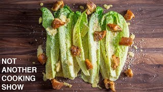 THE ORIGINAL CAESAR SALAD RECIPE [upl. by Byler]