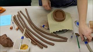 Coil Pot Construction Techniques [upl. by Anelrats]