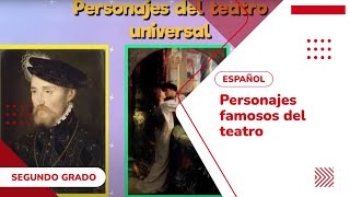 12 Personajes famosos del teatro [upl. by Yerroc]