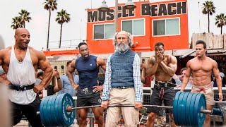 Old Man Powerlifter At Muscle Beach  Anatoly GYM PRANK [upl. by Aisa801]