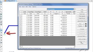 SAP2000  07 Interactive Database Editing Watch amp Learn [upl. by Ahgem975]