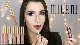 NEW MILANI MAKEUP 2019  Keep It Full Nourishing Lip Plumper Review [upl. by Allerus]