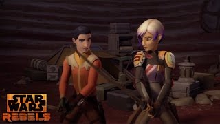 Star Wars Rebels Ezra Training Sabine [upl. by Akirehc793]