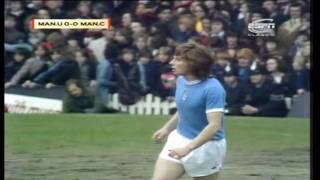 Man United 01 Man City 197374 Law backheel [upl. by Asenej781]