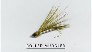 Rolled Muddler Fly Tying Tutorial [upl. by Lapotin594]