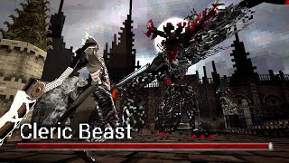 Bloodborne PS1 Demake Cleric Beast Gameplay [upl. by God]