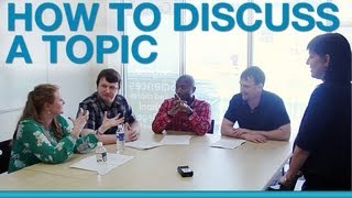 How to discuss a topic in a group [upl. by Potts697]