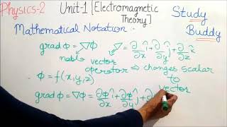 Introduction to Electromagnetic Theory  Gradient [upl. by Edea]