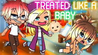 Treated Like A Baby  Gacha Life Mini Movie  GLMM   Farveay [upl. by Monteria855]