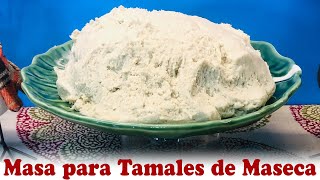 Easy Maseca Masa for Tamales Recipe  StepbyStep Guide  Delicious amp Full of Flavor [upl. by Panaggio]