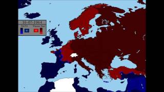 World War III Scenario NATO vs Warsaw Pact Every Day [upl. by Enoval]