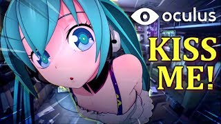 Hatsune Miku EATS ME In Virtual Reality [upl. by Rogers]