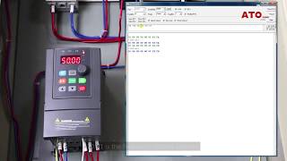 How to control the VFD via RS485 interface [upl. by Ennovehc]