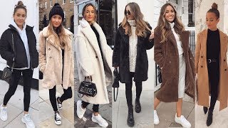 12 MUST HAVE WINTER COATS  Kate Hutchins [upl. by Enaxor691]