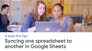 Syncing one spreadsheet to another in Google Sheets [upl. by Retsub]