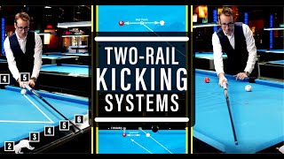 The BEST 2 Rail Kicking Systems  Advanced Billiards Tutorial 6 [upl. by Noislla24]