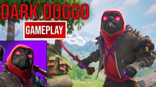 New Dark Doggo Skin and PS  Wraps Gameplay Fortnite [upl. by Honebein]