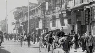 Nankin Road Shanghai 1901  China on Film  BFI National Archive [upl. by Fidel]