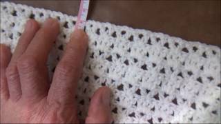 Colchita para bebé en crochet muy sencilla y rápida [upl. by Gean]