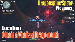 Obtain a Vitalized Dragontooth Genshin Impact [upl. by Bromleigh]