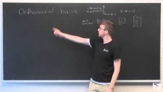 Linear Algebra Orthonormal Basis [upl. by Schargel]