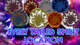 All Tailed Spirit Tailed Beast Scroll Locations Shindo Life  Shinobi Life 2 [upl. by Sulakcin]