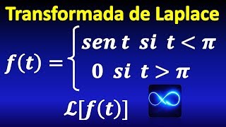 332 T de Laplace de función definida a trozos [upl. by Arivle]