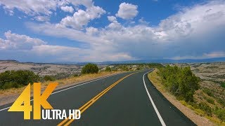 4K Scenic Byway 12  All American Road in Utah USA  5 Hour of Road Drive with Relaxing Music [upl. by Yael]