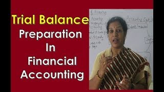 quot Trial Balancequot Preparation in Financial Accounting [upl. by Ahtrim]