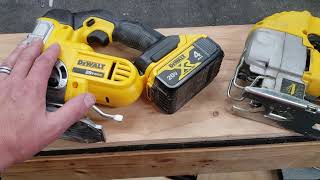 Comparing Dewalt Jigsaws Corded vs Cordless [upl. by Griffith443]