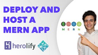 Deploy and Host a Fullstack MERN Application Tutorial In Heroku and Netlify [upl. by Osmo]