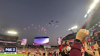 Super Bowl LV flyover [upl. by Riplex]