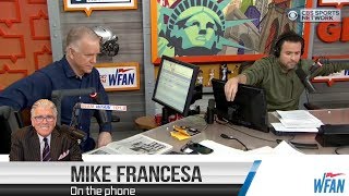 Mike Francesa Defends Himself In Fiery Call To Boomer And Gio Show [upl. by Peterec]