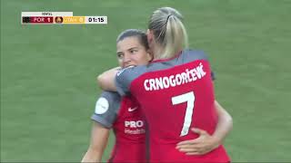 GOAL Tobin Heath scores in the second minute [upl. by Igiul376]