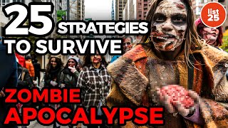 25 BEST Strategies To Survive The Zombie Apocalypse [upl. by Kesley340]