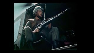 Shotgun Rider Helicopter Door Gunners in the Vietnam War Restored Color 1968 [upl. by Llimaj]