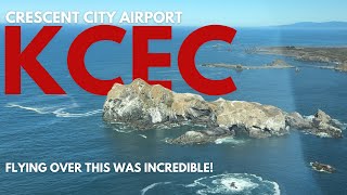 Crescent City Airport KCEC  WHERE’S TRANSIENT PARKING  Crescent City California [upl. by Naimaj]