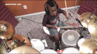 Avenged Sevenfold  Bat Country 7 Year Old Drummer Jonah Rocks [upl. by Keifer]